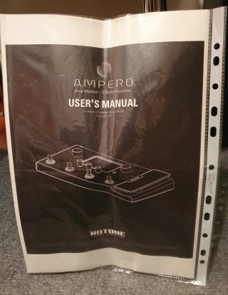 Pedalera multiefectos Hotone Ampero (4 footswitch)