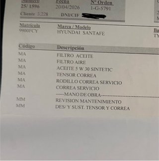 HYUNDAI Santa Fe 2.2 CRDi VGT Comfort 5 plazas