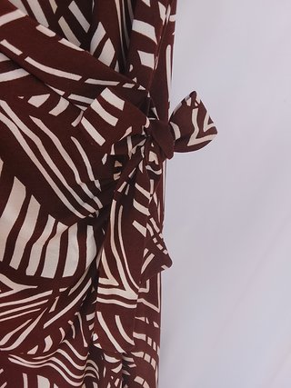 Vestito Vintage Real BHS Taglia M Stampato