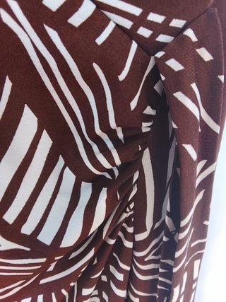Vestito Vintage Real BHS Taglia M Stampato