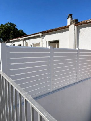 Vallas PVC Blancas