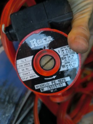 Bomba agua caliente Roca PC-1025 PRECIO ESPECIAL