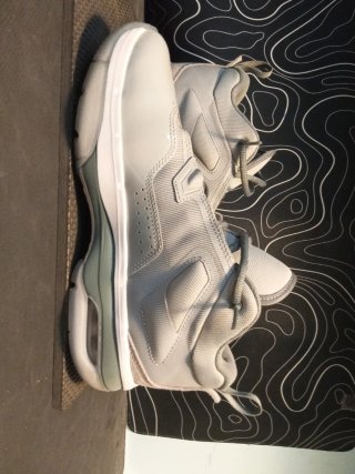 Zapatillas Nike Grises y Blancas