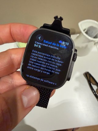 Apple Watch Ultra 2 Negro/Plata.