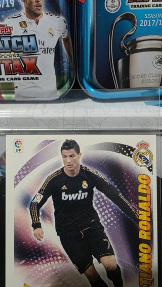 Cromo Cristiano Ronaldo Real Madrid 2012-2013