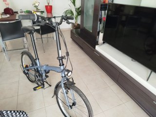 Bicicleta plegable Decathlon 6 marchas