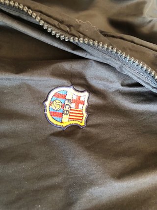 Chaqueta FC Barcelona Negra