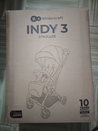 Silla de paseo Kinderkraft Indy 3 Negra Precintada