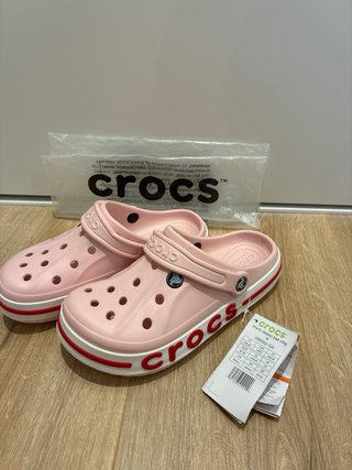 Crocs Bayaband Talla 39 Rosa