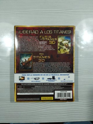 Colección Blu-ray 3D: Ira y Furia de Titanes