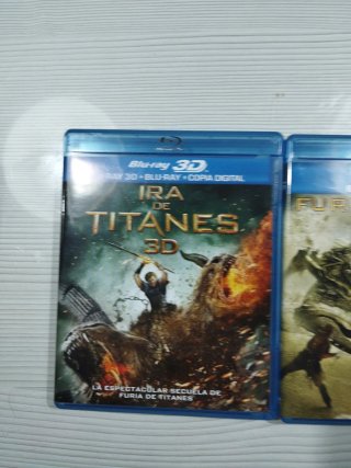 Colección Blu-ray 3D: Ira y Furia de Titanes