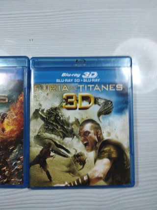 Colección Blu-ray 3D: Ira y Furia de Titanes