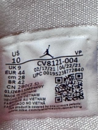 Nike Jordan Scarpe da Uomo Grigio Bianco