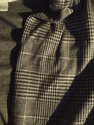 Americana cuadros talla 40 gris