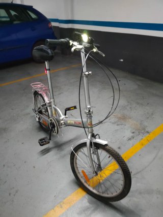 Bicicleta Plegable Stats Team Plata
