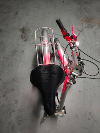 Bicicleta Plegable Stats Team Plata