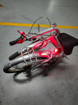 Bicicleta Plegable Stats Team Plata