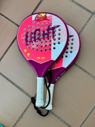 Pala Padel Niños Rosa 9-11 años.