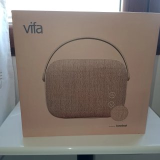 Altavoz Vifa Helsinki Bluetooth Beige/Rosa