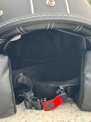 Casco Moto jet Negro mate