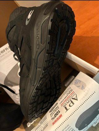 Scarpe antinfortunistiche Cofra nere