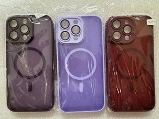 Caja lote fundas iPhone 16 varias unidades nuevas