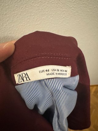 Americana Granate Zara Talla M