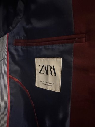 Americana Granate Zara Talla M