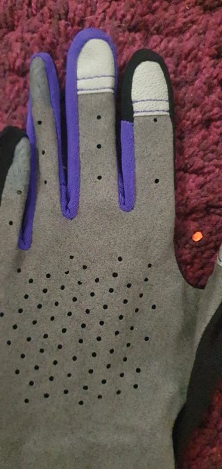 Guantes de buceo Aqualung negros y morados