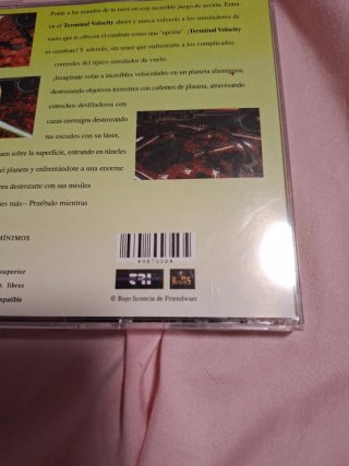 Terminal Velocity PC CD-ROM Juego Retro