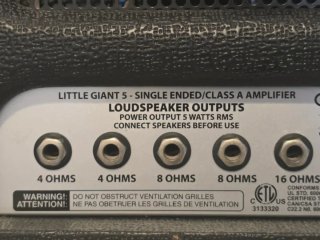 Blackheart Little Giant BH5 Cabezal Válvulas