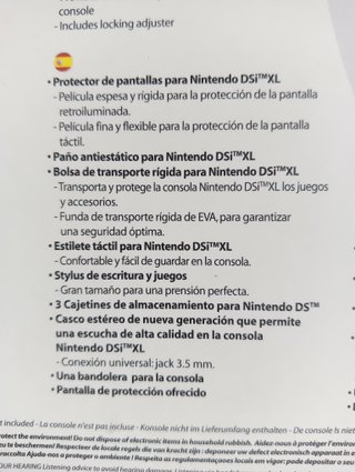 Pack Accesorios Nintendo DSi XL