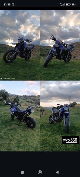 Yamaha XT660X Supermotard