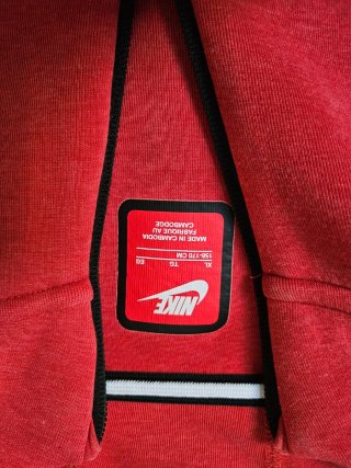Sudadera Nike Tech Roja