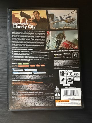 GTA IV: Póster, Mapa, 2 Guías, Juego completo