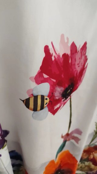 Blusa Túnica XL Estampado Floral