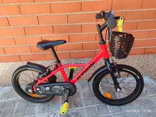 Bicicleta Infantil 16" Aluminio