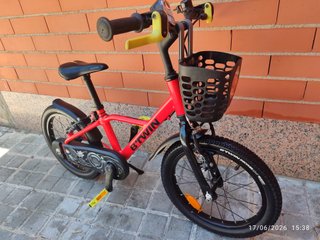 Bicicleta Infantil 16" Aluminio