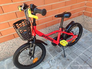 Bicicleta Infantil 16" Aluminio