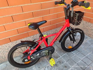 Bicicleta Infantil 16" Aluminio