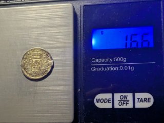 Carlos III 1/2 Real 1781 México Plata