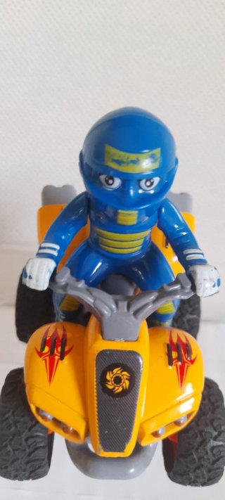 Mini Quad Ninja Metallica a carica Frizione