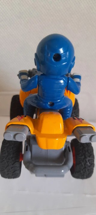 Mini Quad Ninja Metallica a carica Frizione