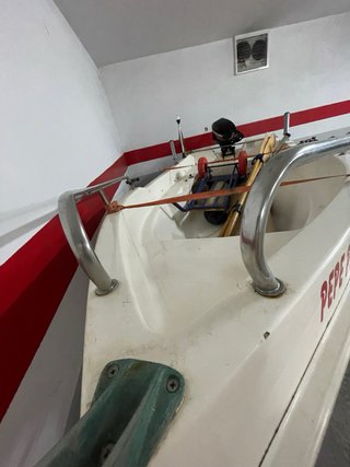 Barco Hobby 3 Fiber Craft con remolque