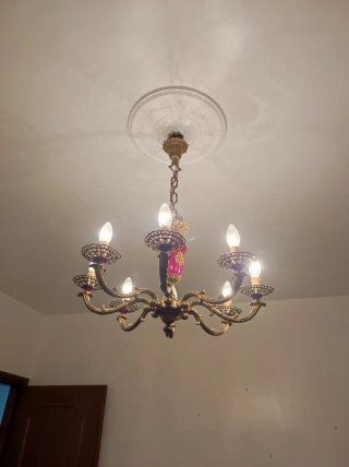 Mobile Soggiorno Vintage lampadari, consolle ed al