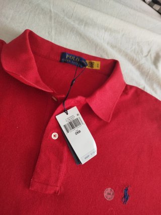 Polo Ralph Lauren Rojo Talla XXL grande