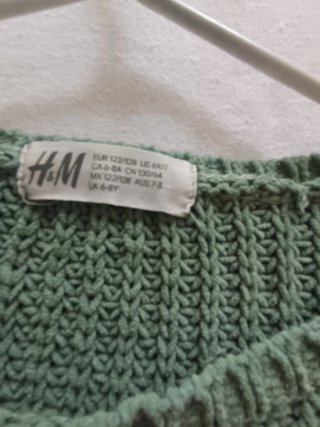 Jersey H&M verde niña
