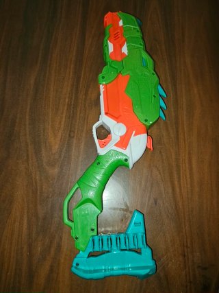 Pistola de Juguete Azul y Naranja NERF