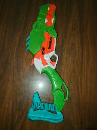 Pistola de Juguete Azul y Naranja NERF