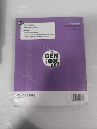 Filosofía 1º Bachillerato. ISBN 978-0190545697